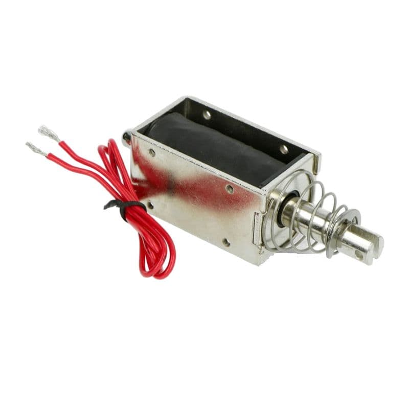 DC 12V Force 3.5N - 65N 36W Solenoid Pull Push long stroke 20mm Electromagnet Industrial Grade - View 2