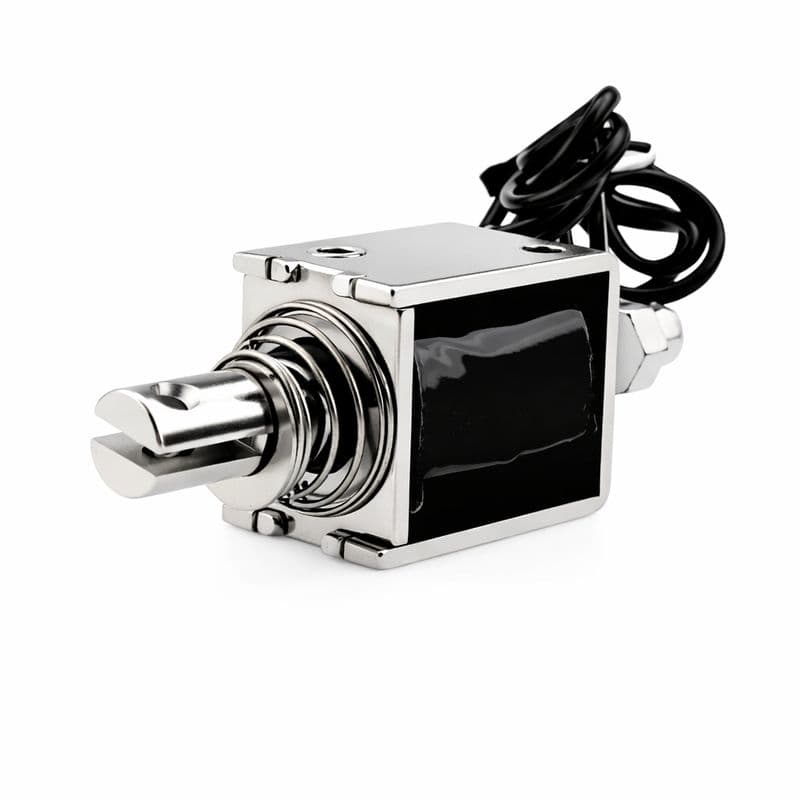DC 24V, Force 0.2N - 5N Solenoid Pull Push long stroke Electromagnet Industrial Grade - View 3