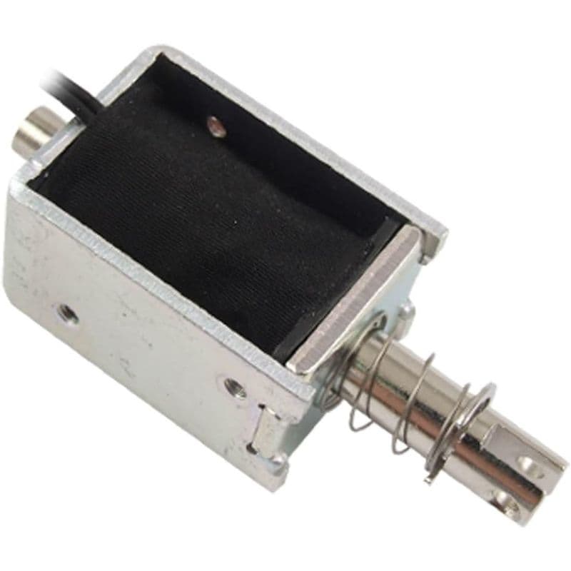 DC 24V, Force 0.3N - 8N Solenoid Pull Push long stroke Electromagnet Industrial Grade - View 3