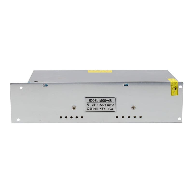 48V 10.4A SMPS 500W DC Industrial Grade Power Supply with Cooling Fan - View 1