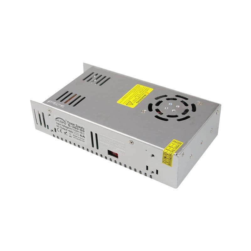 60V 6A SMPS 360W DC Industrial Grade Power Supply with Cooling Fan - View 3
