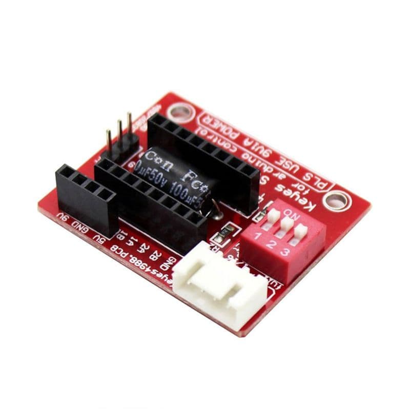 A4988 Stepper Motor Driver Controller Board- RED - View 1