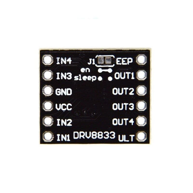DRV8833 DC Motor Drive Module 2 Channel Driver Module - View 3