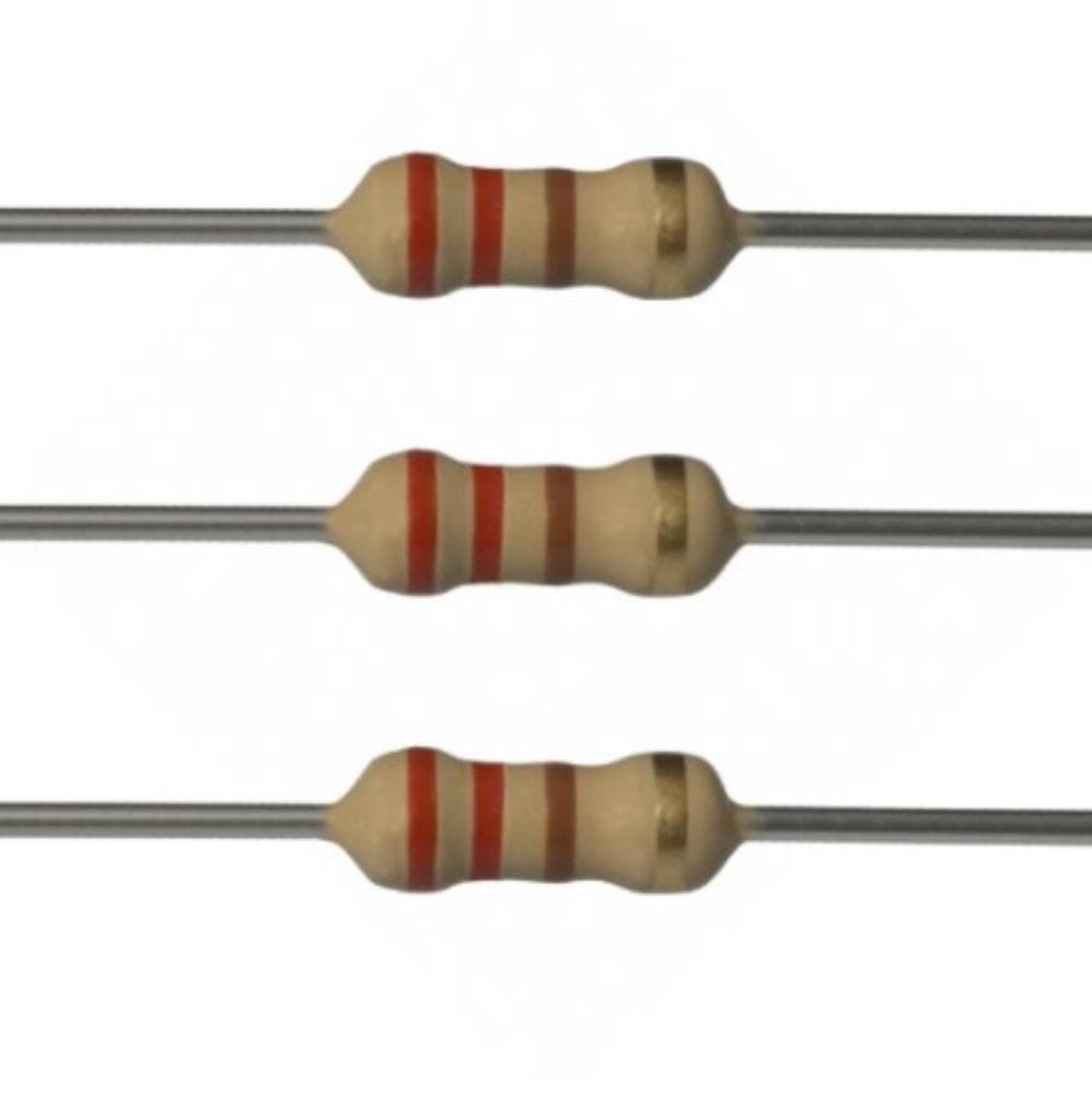 220K Resistance 1/4 Watt ±5% Tolerance - View 3