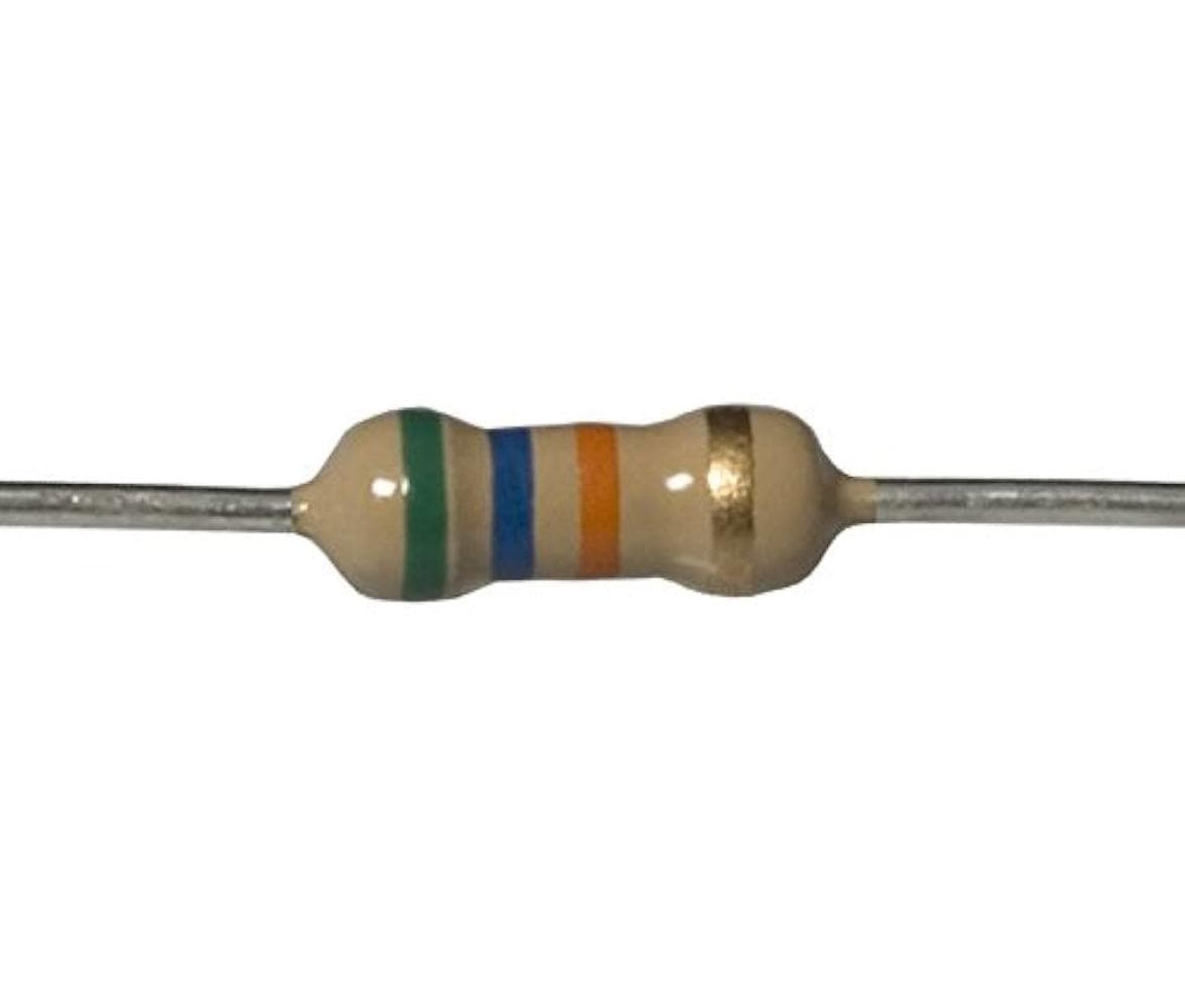 56K Resistance 1/4 Watt ±5% Tolerance - View 1