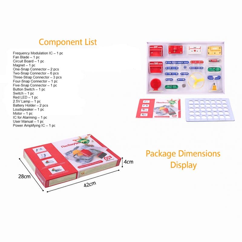 198 Experiments SNAP Circuits STEM Electronics Kit - View 3