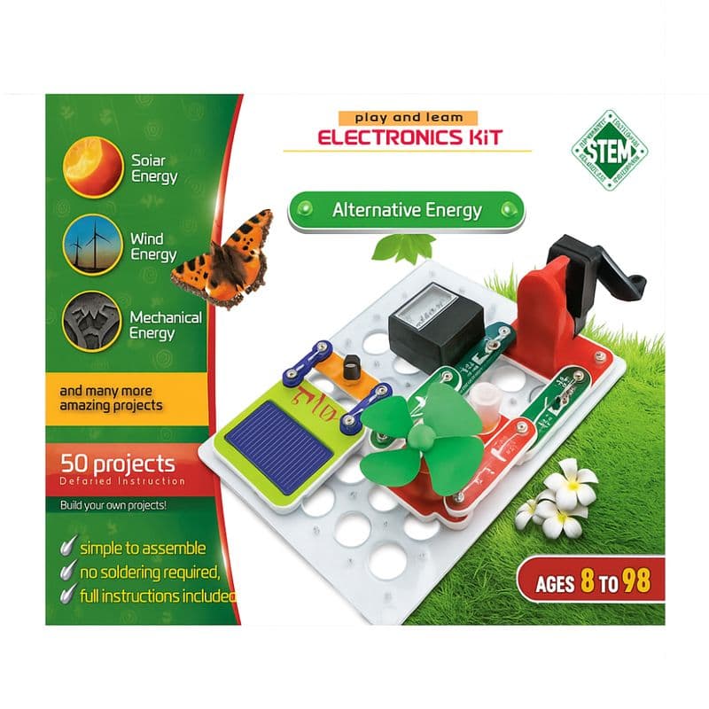 Alternative Energy 50 Experiments SNAP Circuits DIY Kit - View 1