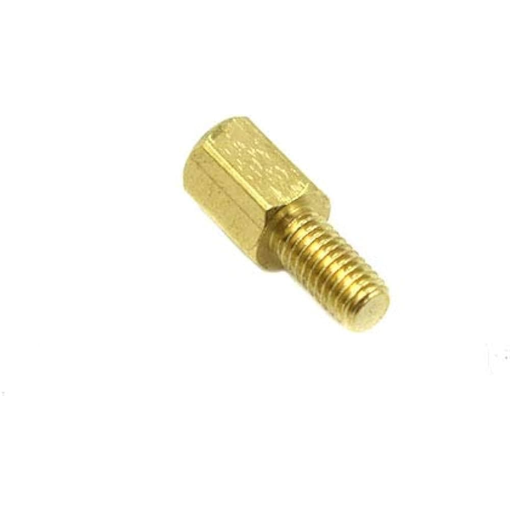 Hexagonal M3 PCB Column Male Female Threaded Pillar Bolt Screws Hexagonal Pillar length 6mm Thread length 6mm - View 1