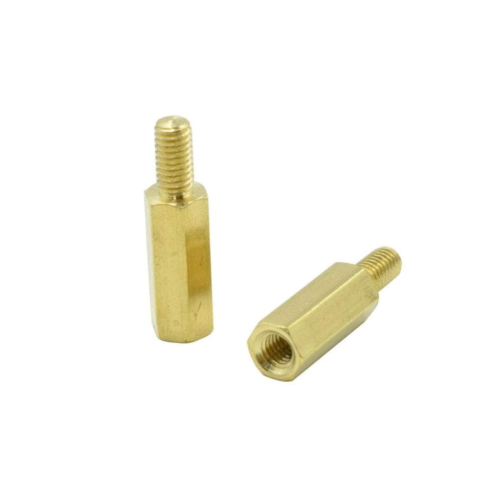 Hexagonal M3 PCB Column Male Female Threaded Pillar Bolt Screws Hexagonal Pillar length 12mm Thread length 6mm - View 3