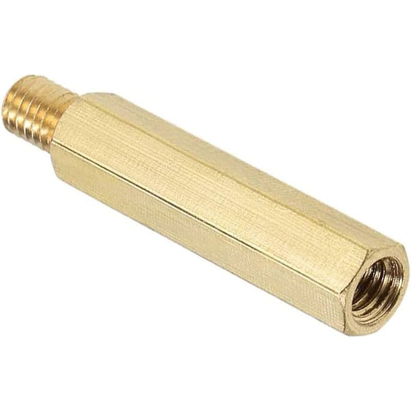 Hexagonal M3 PCB Column Male Female Threaded Pillar Bolt Screws Hexagonal Pillar length 30mm Thread length 6mm - View 1