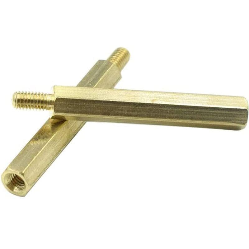 Hexagonal M3 PCB Column Male Female Threaded Pillar Bolt Screws Hexagonal Pillar length 30mm Thread length 6mm - View 2