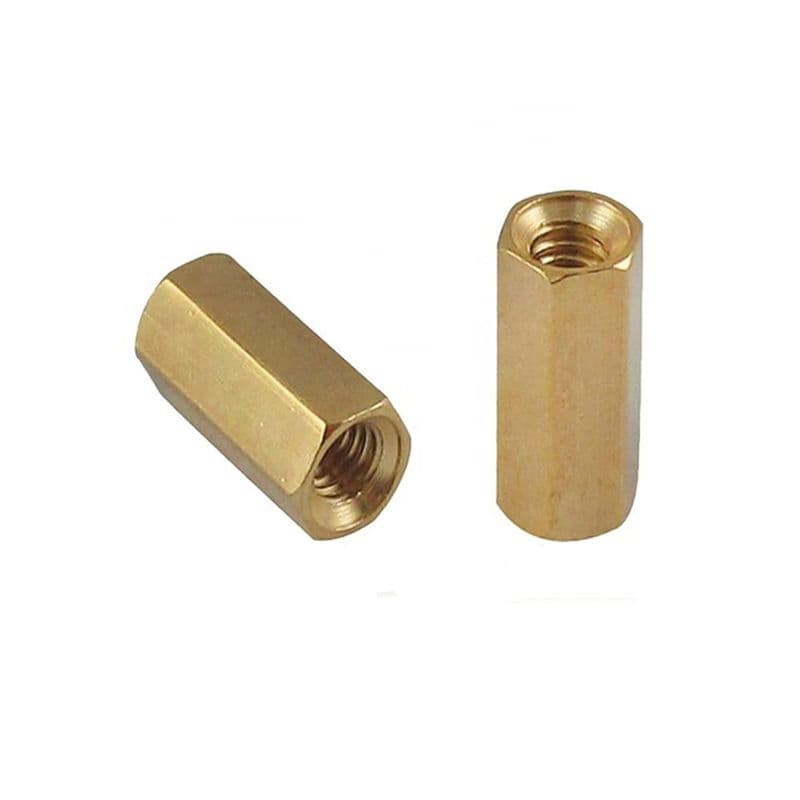 Single head Female to Female M3 hexagonal hollow copper column screw 12mm - View 2