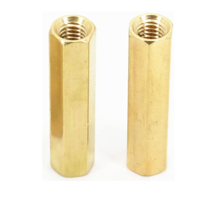 Single head Female to Female M3 hexagonal hollow copper column screw 30mm - View 3
