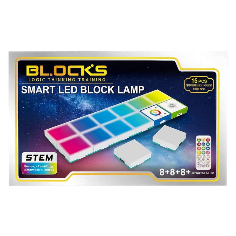 Sound Control Light Logic Thinking Circuit Blocks STEM STEAM 15Pcs - View 1