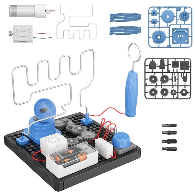 Electric Maze Experiment STEAM DIY Circuits and Machinery Kit 46 Pcs - View 3