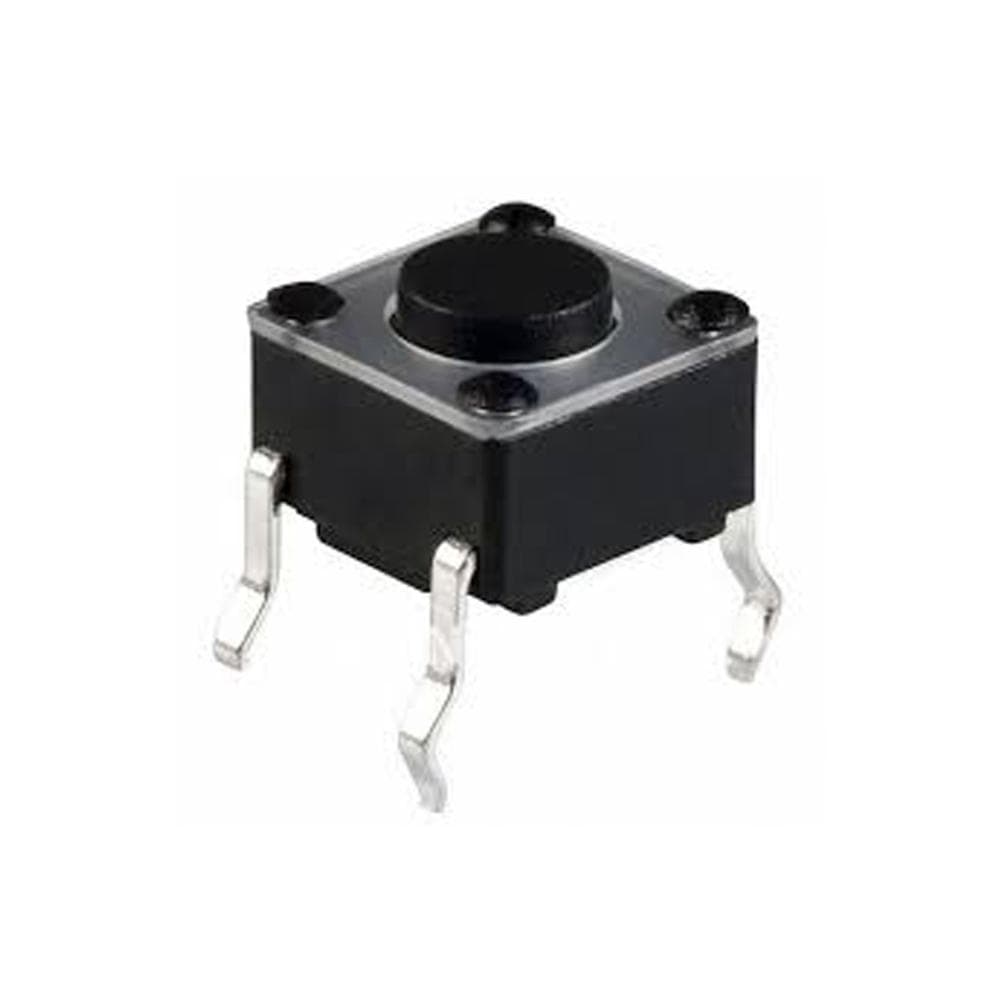 Tact Switch R6-7H, 6mm SPST - View 1