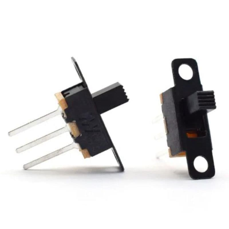 4mm 1P2T SPDT Slide Switch On-Off 3-Pin 0.3A - View 3