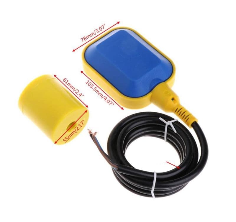 Square 6M Float Switch For Industry Pump Tank Sensor - View 3