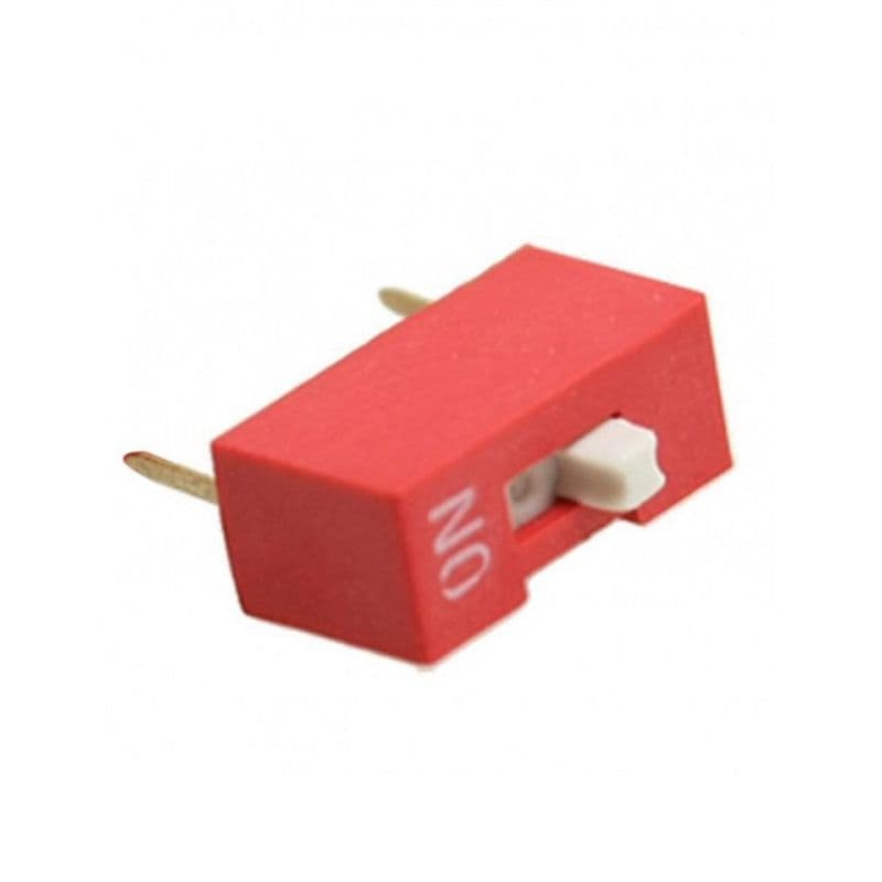 DIP Switch 2 Pin (1 Bit) Pitch 2.54mm - View 3
