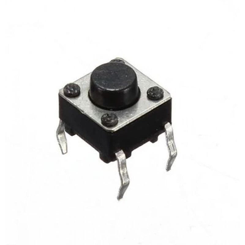 Micro Switch Light Touch Switch 6x6x4.3 mm - View 1