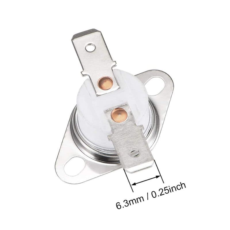 KSD302 Temperature Control Switch 70 Degree Normally Closed, 16A 250V AC Thermostat - View 3