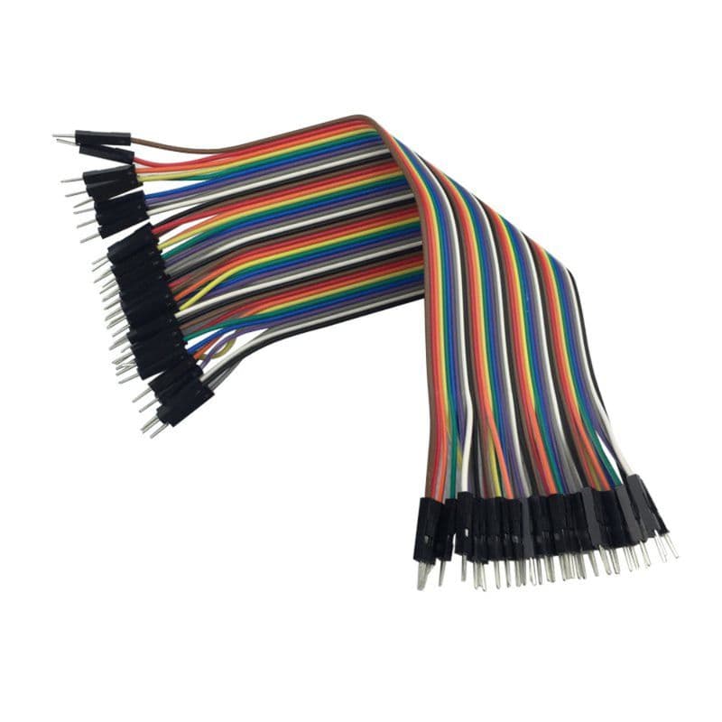 High quality 20Cm Dupont line Male to Male Jumper Cables Connector Wire 40 Pcs - View 1