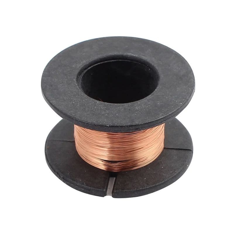 Scratch-Free Enameled Copper Wire PPA 0.1mm Diameter, 11 meter Length Roll - View 1