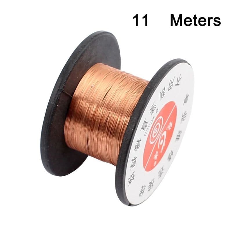 Scratch-Free Enameled Copper Wire PPA 0.1mm Diameter, 11 meter Length Roll - View 3