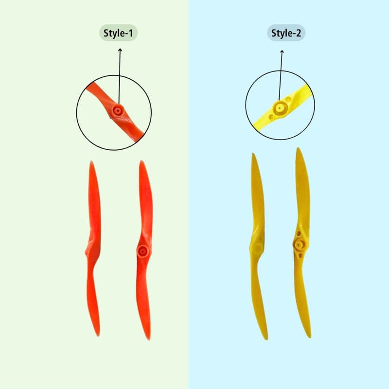 3-Inch Two Blade Plastic Fan Propeller - View 2