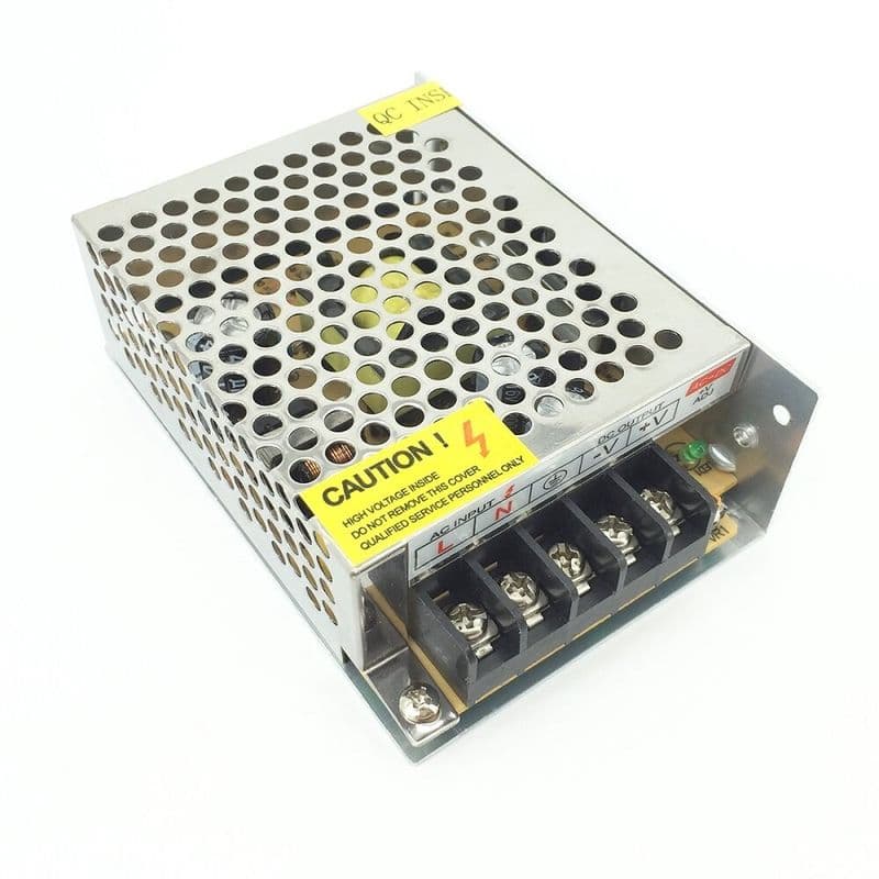 SMPS 5Volt DC Switch Mode Power Supply for LED Strips - View 2