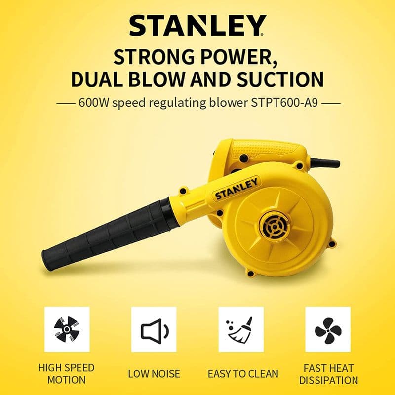Stanley: STPT600 600W Variable Speed Blower (Corded Vacuum) - View 3
