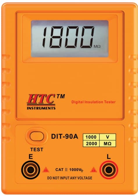 HTC: DIT-90A 1000V Digital Insulation Tester - View 2