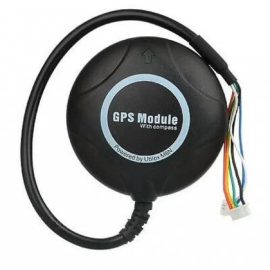 NEO GPS Module with Compass for APM with extra connector for Pixhawk - View 2