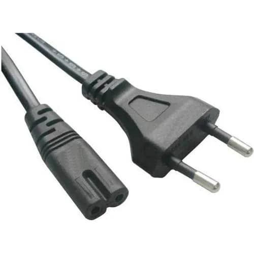 2 Pins AC Power Cord Cable 1.5M for Laptop Adapters - Good Quality - View 2