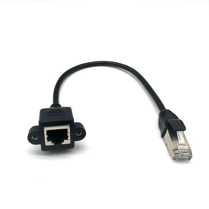 30cm RJ45 Male to Female LAN Extension Cable - View 2