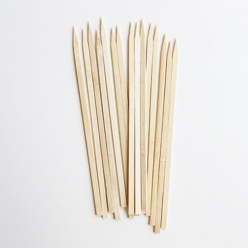 Wooden Skewer Flat 9.5 inch (Pack of 25) - View 1