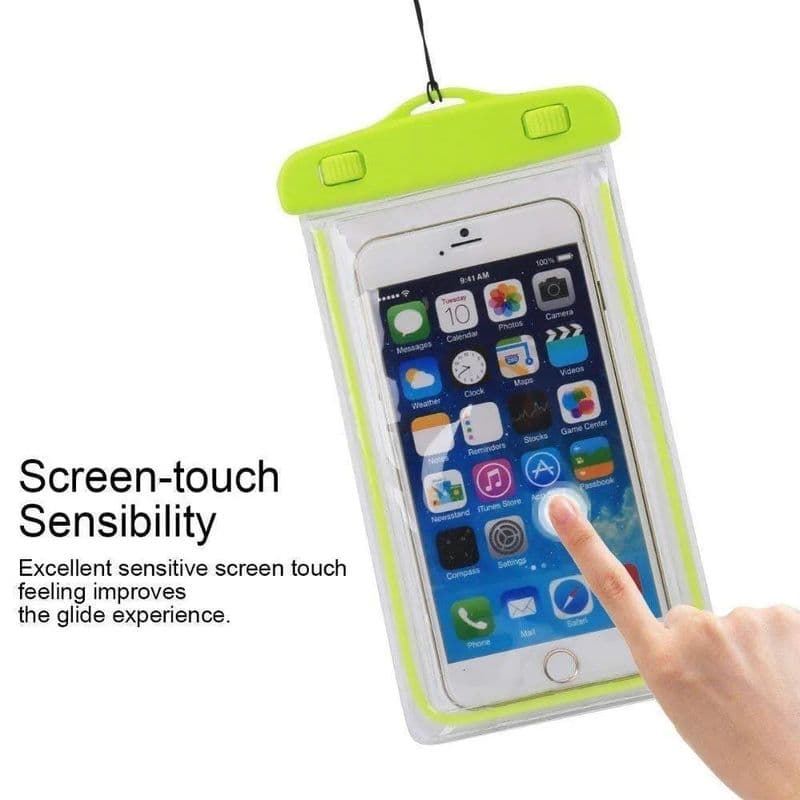 [Type 3] High-Quality Waterproof Mobile Zip Pouch Bag with Strap for DIY/Smart Phone - View 3