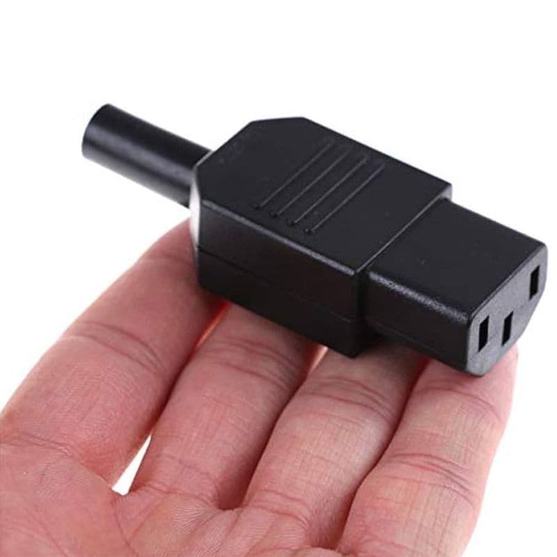 AC250V 10A IEC320 C14 Male C13 Female Power Socket Plug - View 2