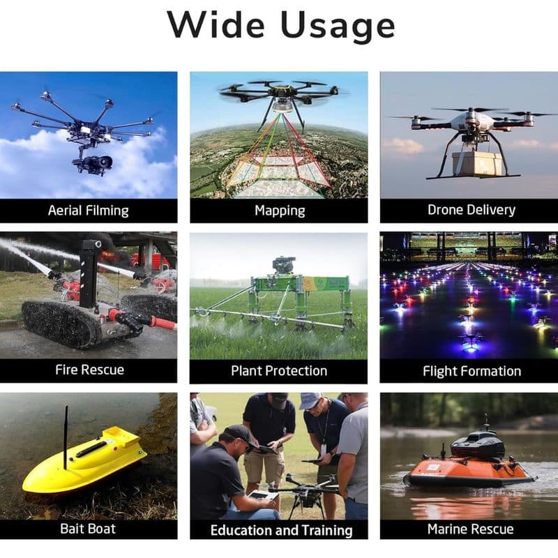 Radiolink: CrossFlight 10 Channels PWM Output OSD Module Integrated - View 3