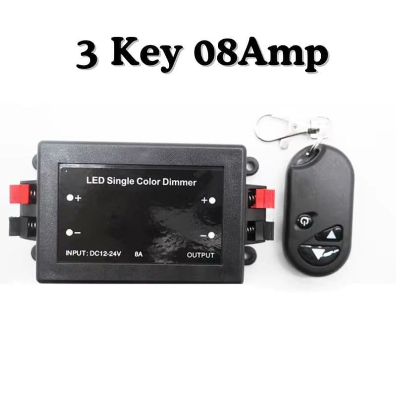 DC12-24V Single-Color LED Dimmer With RF Wireless Remote Control - View 3