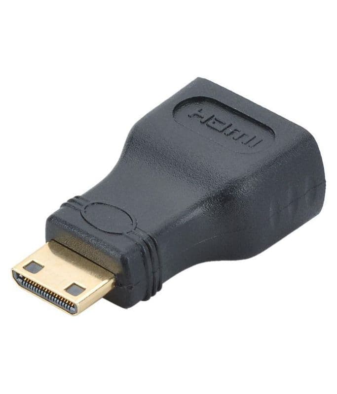Generic: Mini HDMI Adapter - HDMI Female (Type-A) to Mini HDMI Male - View 2