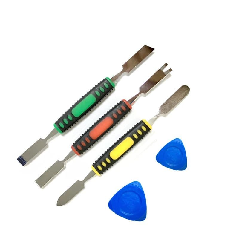 5-in-1 3pcs Dual End Metal Spudger with 2pcs Plastic Openers Prying For Mobile/Gadget Repair - View 1