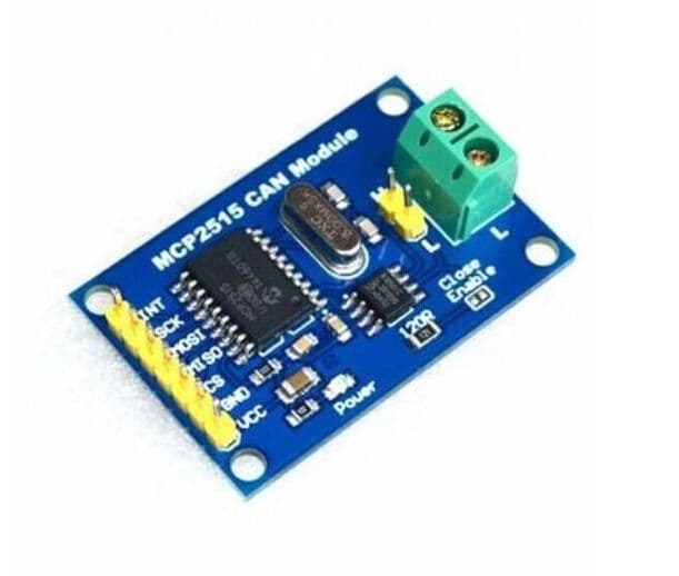 MCP2515 CAN Module TJA1050 Receiver SPI 51 Single Chip Program Routine Arduino - View 3