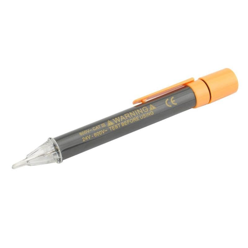 [Type 2] CD-2 Voltage Tester Pen AC 24-600V Power Detector With 2 AAA Battery - View 2