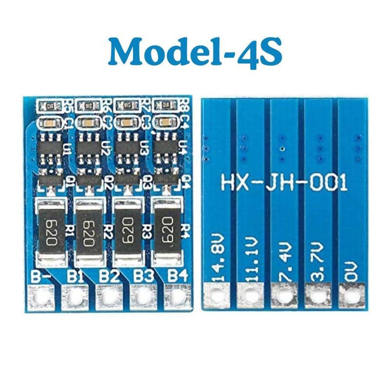18650 Lithium Battery Equalization PCB Board - View 2