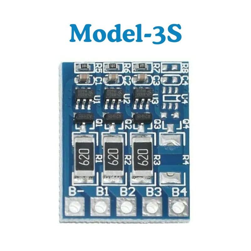 18650 Lithium Battery Equalization PCB Board - View 3