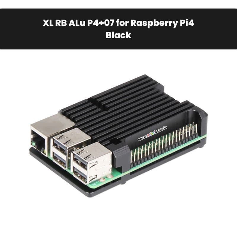 RPI4 Aluminum Heatsink Case for Raspberry Pi 4 - View 2