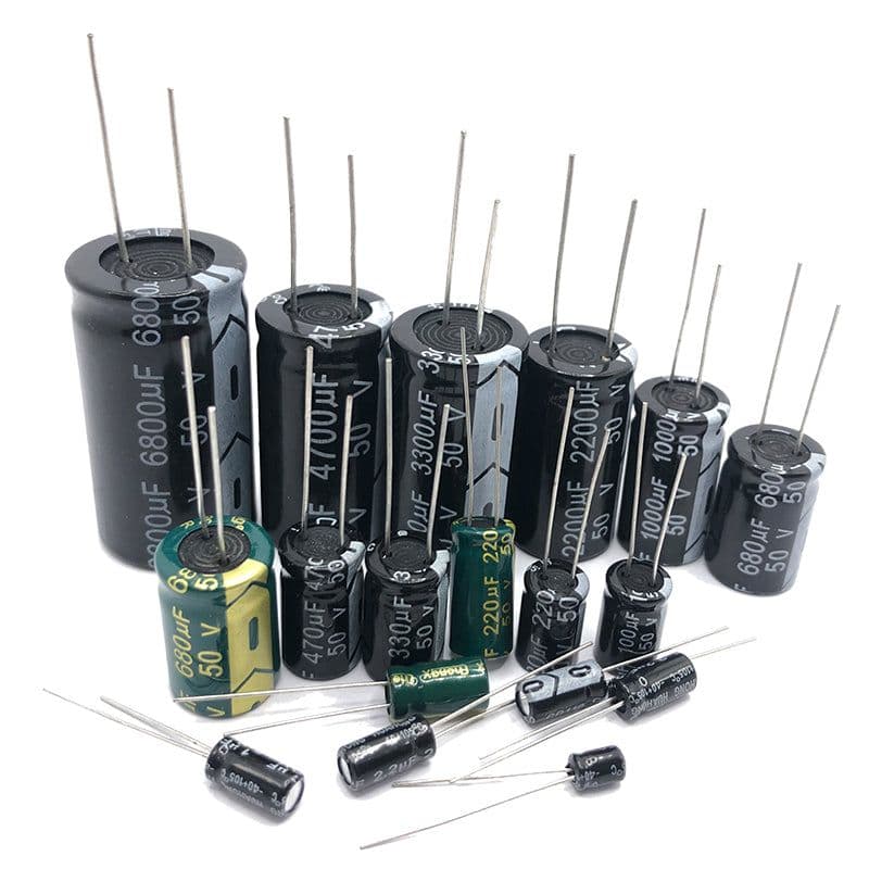 Electrolytic Capacitors Through Hole - View 1