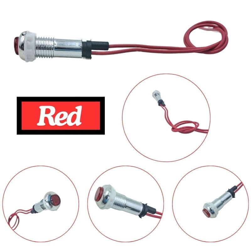 12-18V LED Indicator Light with Plastic Casing - View 2