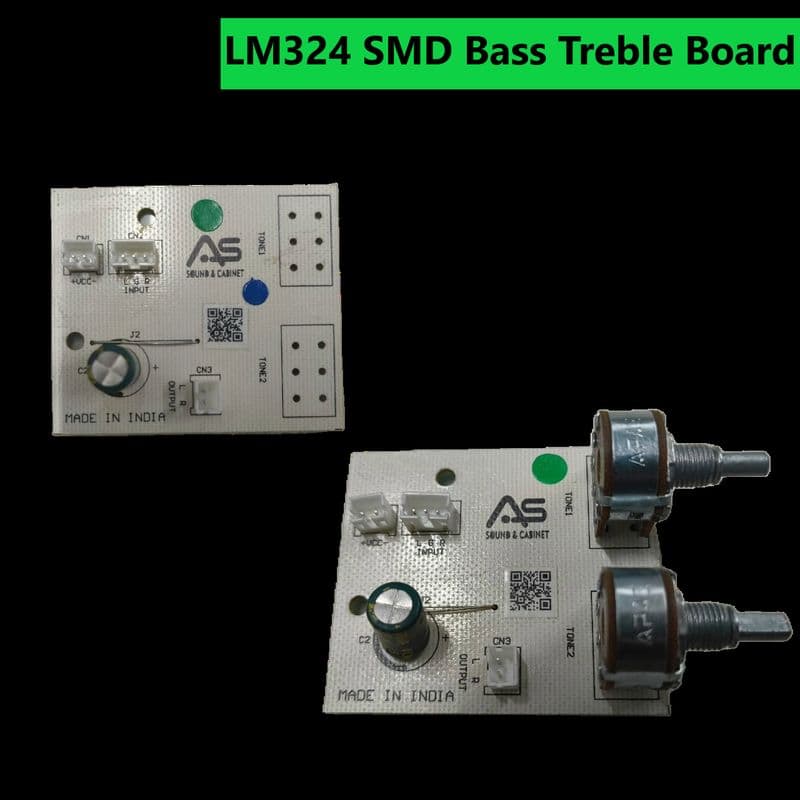 LM324 SMD Bass Treble Board - View 2